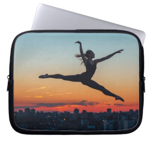 Leaping Ballerina  Laptop Sleeve