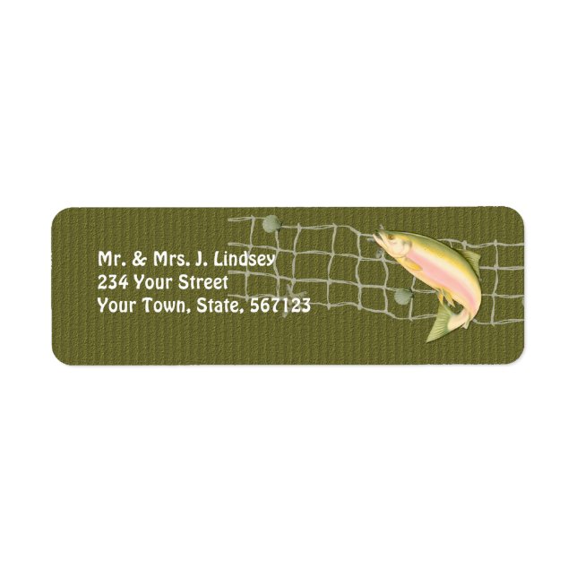 Leaping Fish Labels (Front)