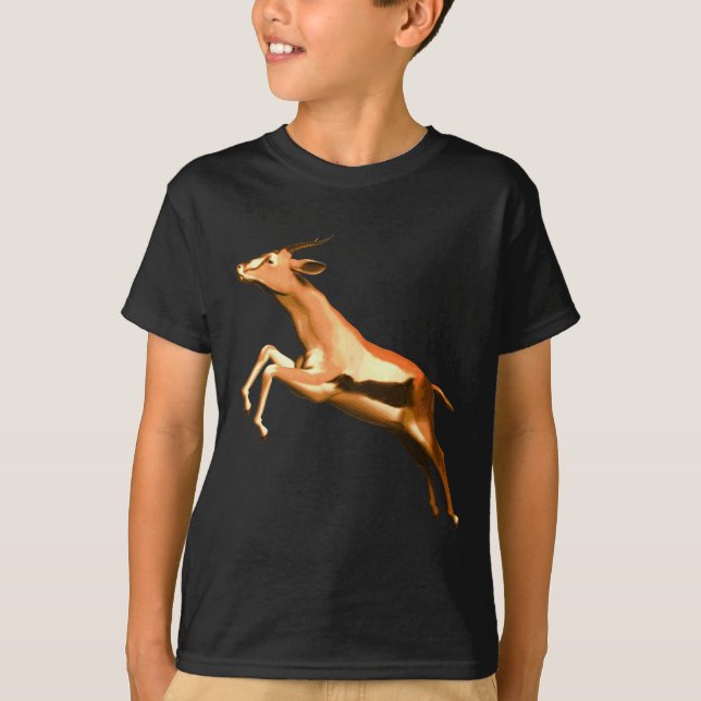 Leaping Gazelle T-Shirt (Front)
