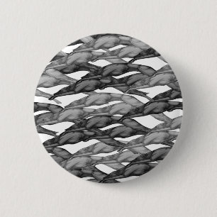 Leaping Greyhounds 2 Inch Round Button
