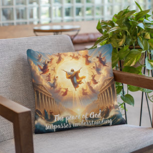 Leaping Into Dreams Throw Pillow