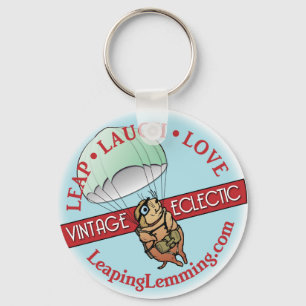 Leaping Lemming Key Chain