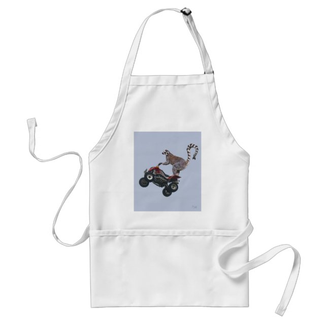 Leaping Lemur Apron (Front)
