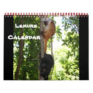 LEAPING LEMURS CALENDAR