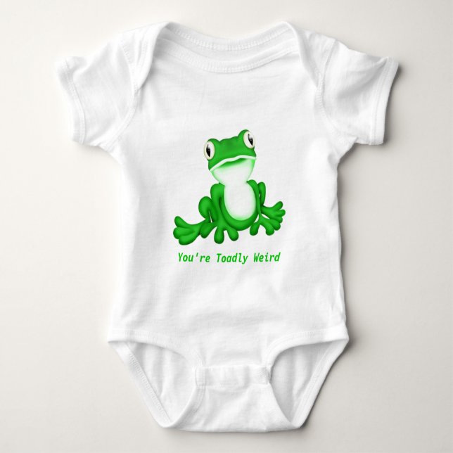 Leaping Lenny Baby Bodysuit (Front)