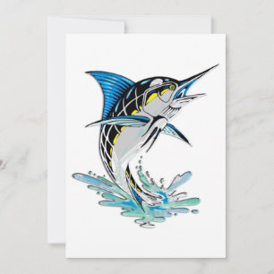 Leaping Marlin Invitation