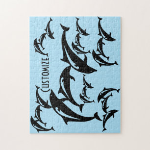 Leaping Porpoises Thunder_Cove Jigsaw Puzzle