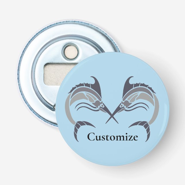 Leaping Swordfish Thunder_Cove Bottle Opener (Front)
