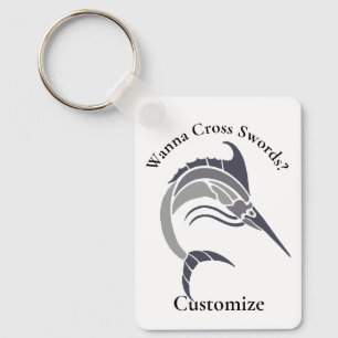 Leaping Swordfish Thunder_Cove Keychain