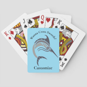 Leaping Swordfish Thunder_Cove Playing Cards