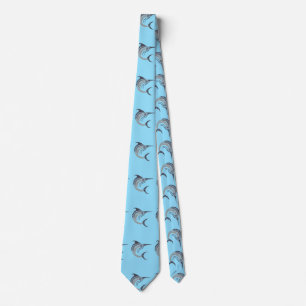 Leaping Swordfish Thunder_Cove Tie