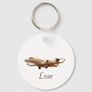 Lear Jet at LAX CLEAN, Lear Keychain