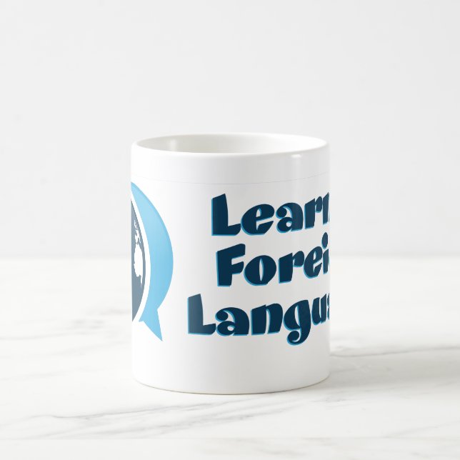 Learn a Foreign Language Coffee Mug (Center)