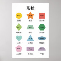 Learn Shapes (in Mandarin)