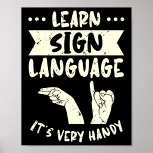 Learn Sign Language It's Very Handy ASL Awareness 