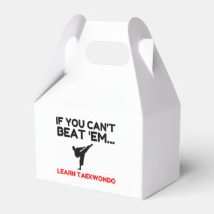 Learn Taekwondo Favor Box