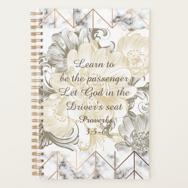 Learn to be the Passenger Prov. 3:5-6 Planner (Front)