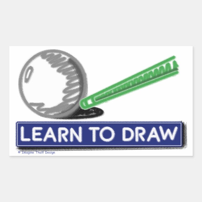 Learn to Draw Sticker (Front)