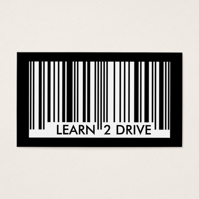 learn to drive barcode (Front)