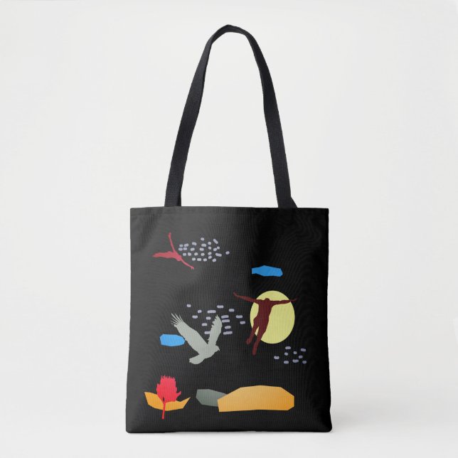 Learn to fly tote bag (Front)