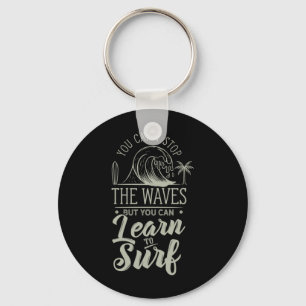 Learn To Surf Keychain
