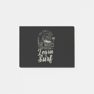 Learn To Surf Post-it Notes