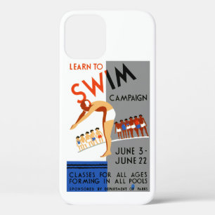 Learn To Swim iPhone 12 Case