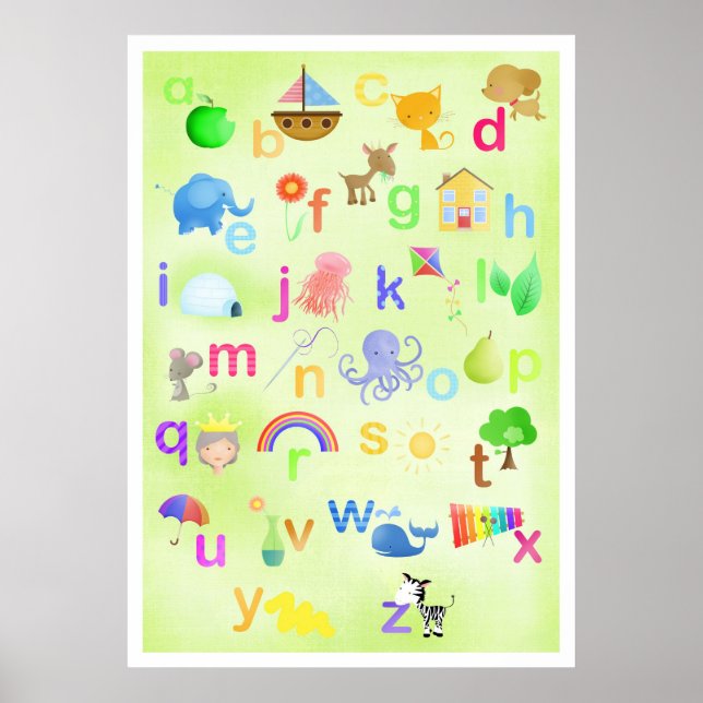 Learn your ABC poster (Front)