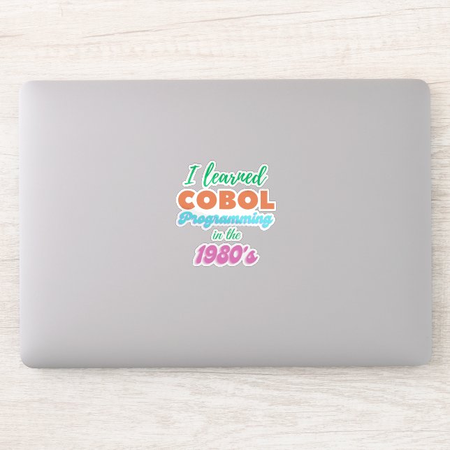 Learned Cobol Programming Language in the 1980s  (Computer)