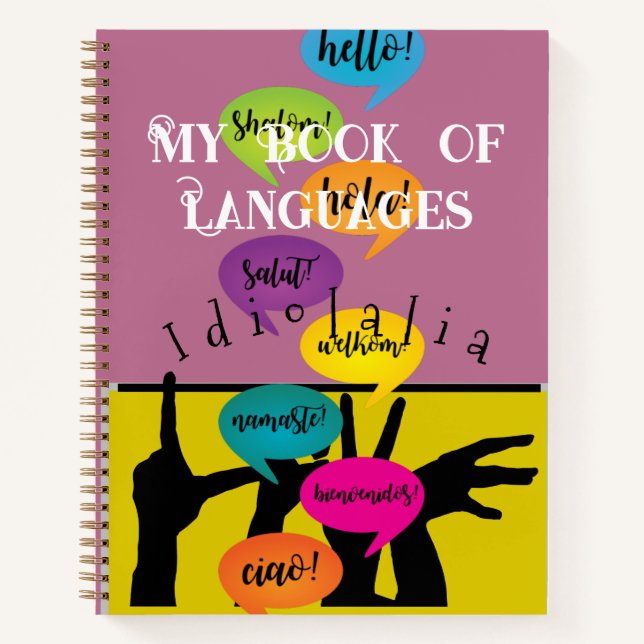 Learning a Foreign Language  | Journal (Front)