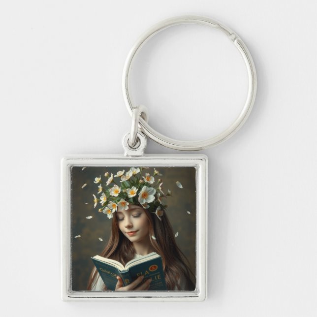 Learning Blossom Keychain (Front)