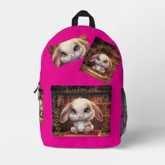 Learning bunny Cut Sew Backpack