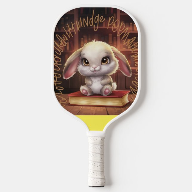 Learning bunny  pickleball paddle (Front)