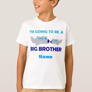 Learning Candy Big Brother Cute Airplane T-Shirt