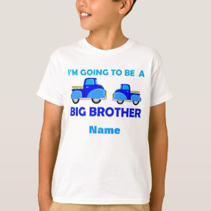 Learning Candy Big Brother Cute Truck Personalized T-Shirt