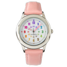 Learning Clock Kid's Watch Back to School Gift