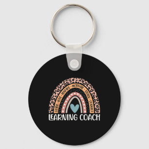 Learning Coach 100th Day Of School Learning Teache Keychain