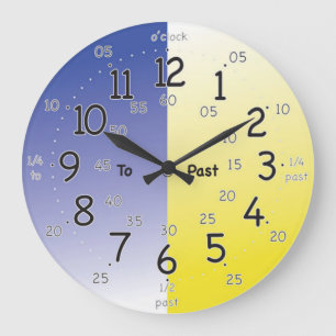 Learning Dail Wall Clock