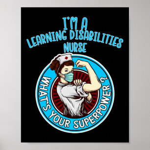 Learning Disabilities Nurse  For Women Nursing App Poster