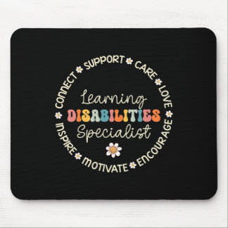 Learning Disabilities Specialist Appreciation Back Mouse Pad