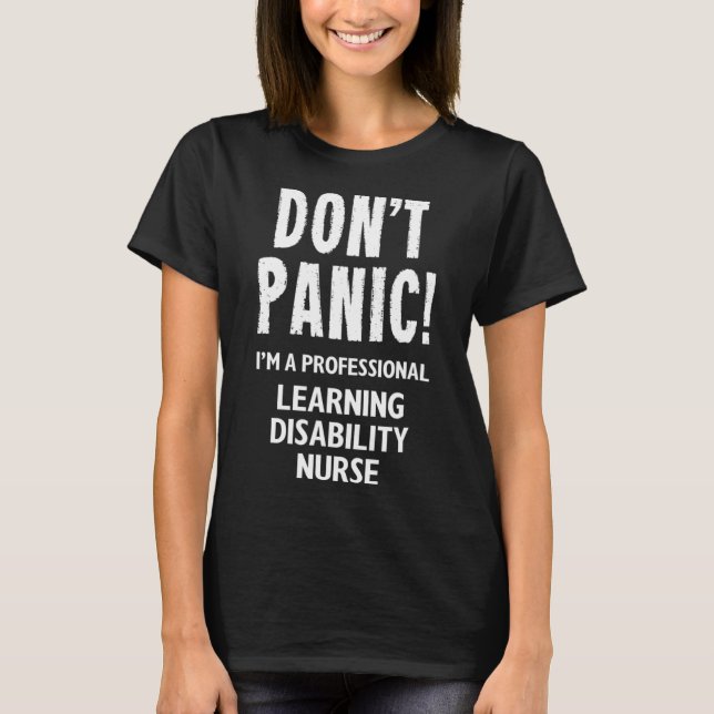 Learning Disability Nurse Disabilities Awareness T-Shirt (Front)