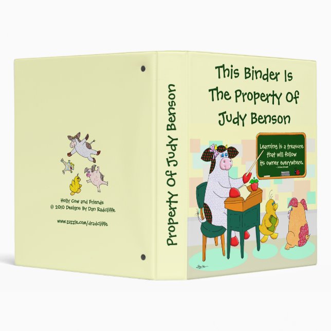 Learning Is A Treasure Binder (Background)