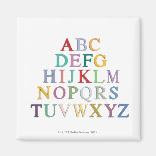 learning, letters, alphabet magnet