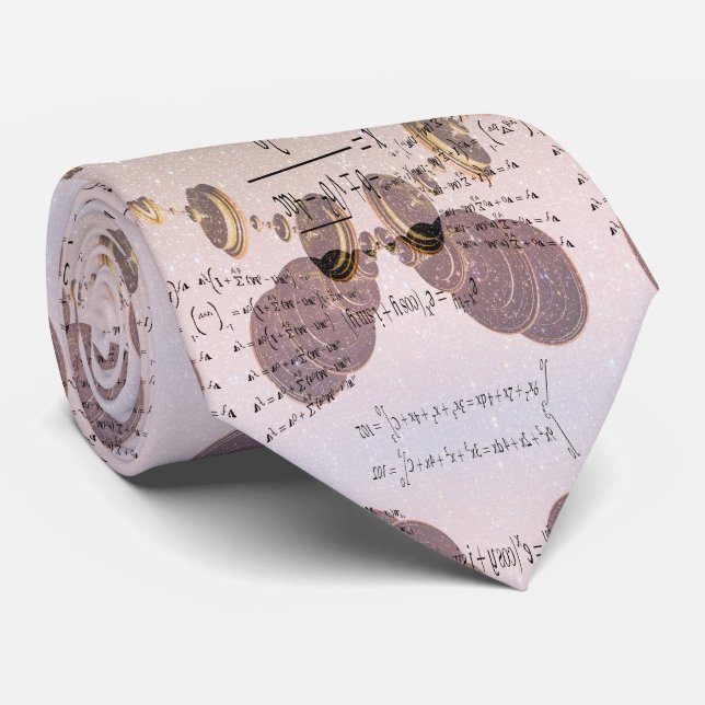 Learning math. Education concept Tie (Rolled)