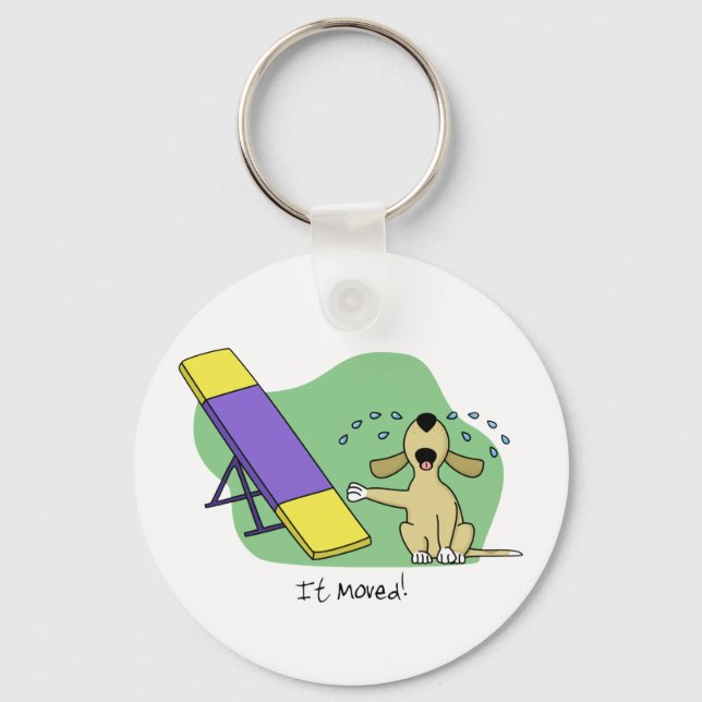 Learning the Teeter Agility Keychain (Front)