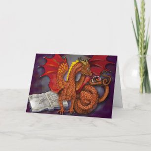 Learning the Ways~ dragon greeting card