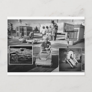 learning to drive games postcard