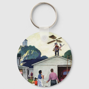 Learning to Fly Keychain