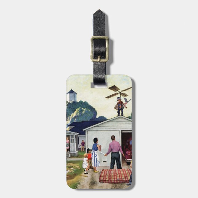 Learning to Fly Luggage Tag (Front Vertical)