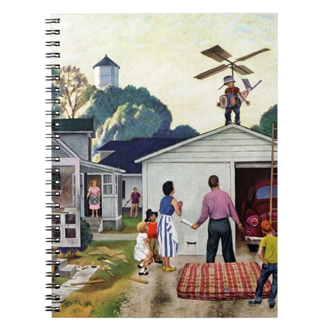 Learning to Fly Notebook (Front)